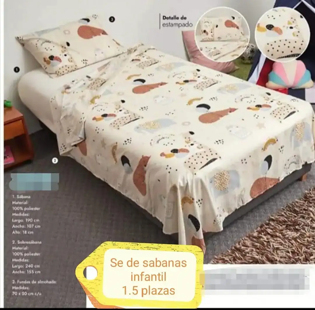 SÁBANA INFANTIL 1.5 PLZ 
