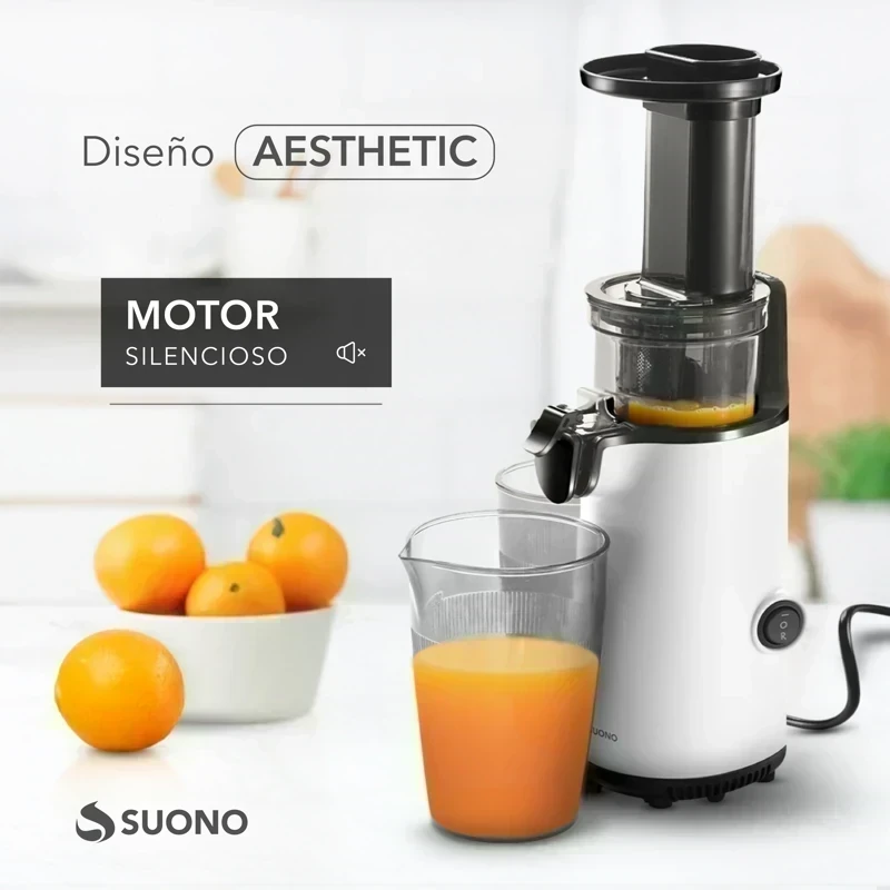 MINI JUGUERA ELECTRICA SUONO MAYOR OXIDACION DE JUGO 600ML  2