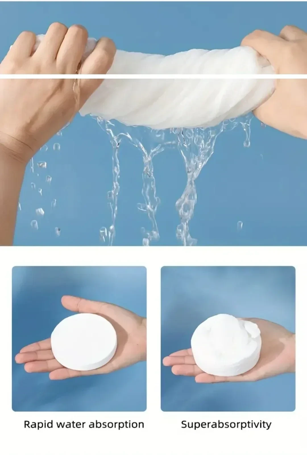 Toalla de baño comprimida 2