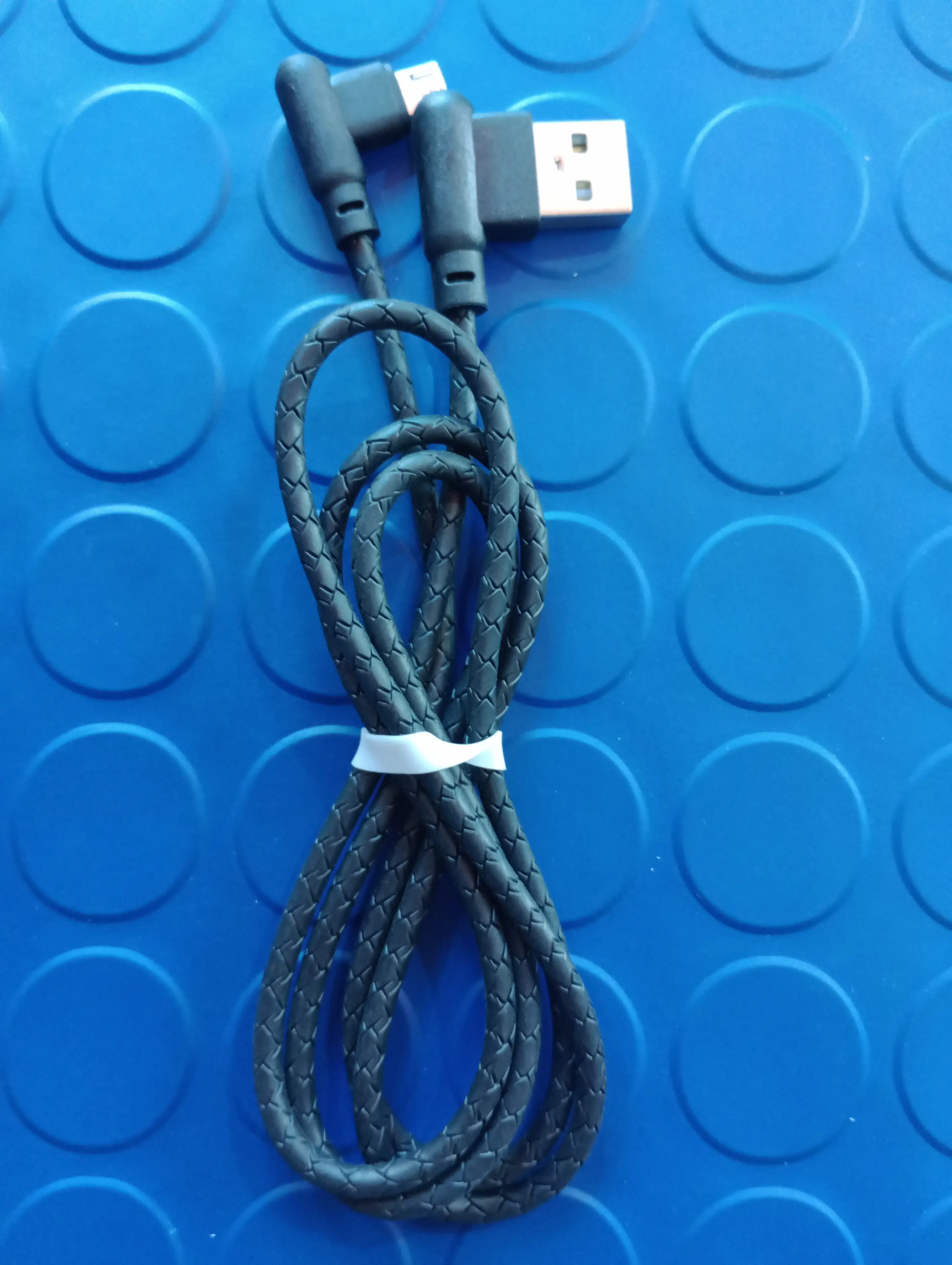 Cable USB only V8 2.1A A 90° grados 