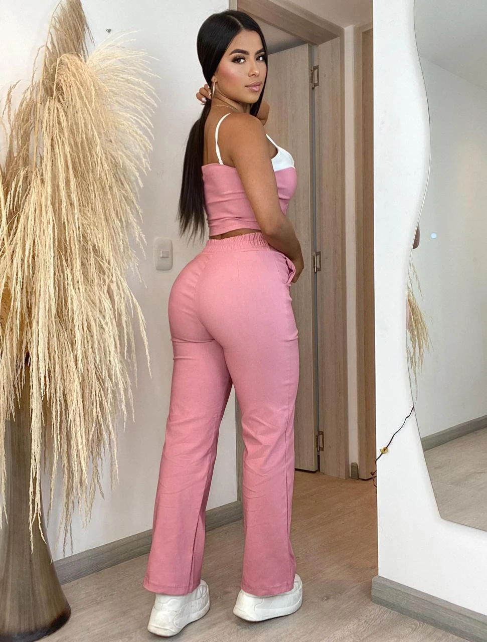Conjunto 2 piezas pantalón y top 4