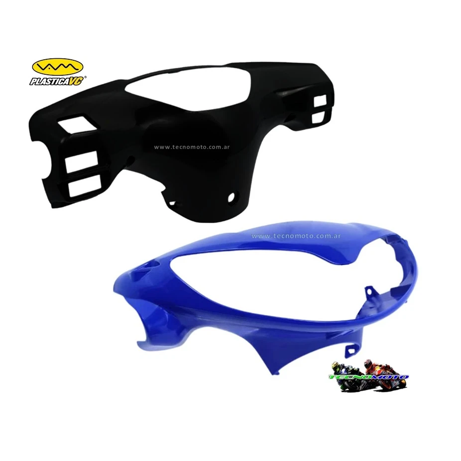 CACHA OPTICA ZANELLA 110 ZB + CARC.VELOC. AZUL -49797