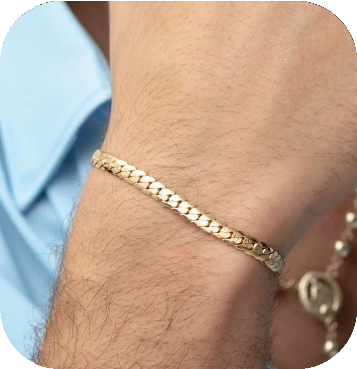 TB-401-PULSERA LAMINADA PLANA