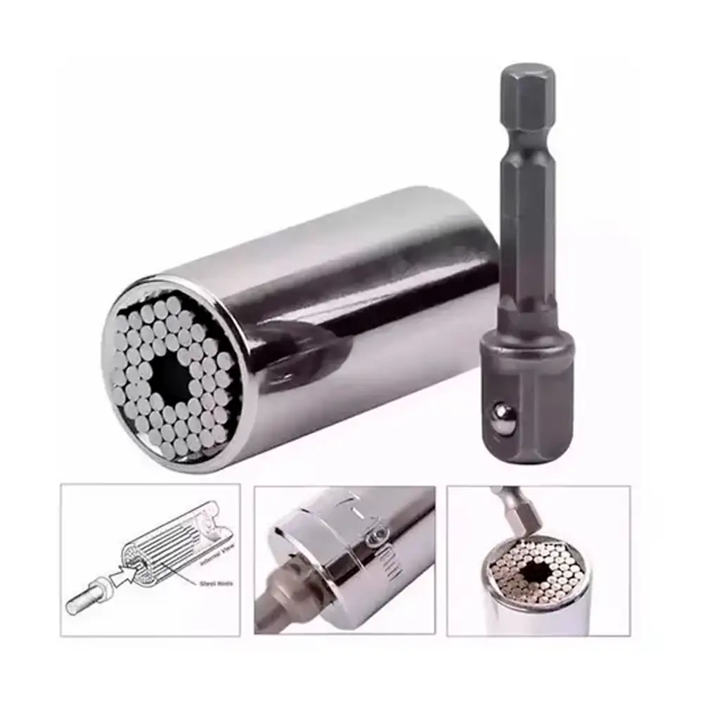Dado universal, juego 2 piezas 1/4" - 3/4" 2