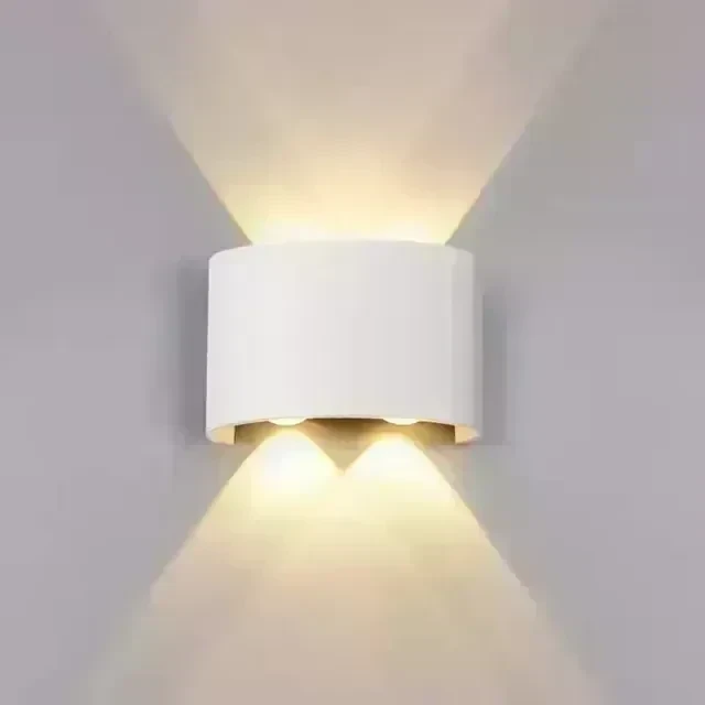 APLIQUE LED PARED BLANCO 4L 4W PC IP65