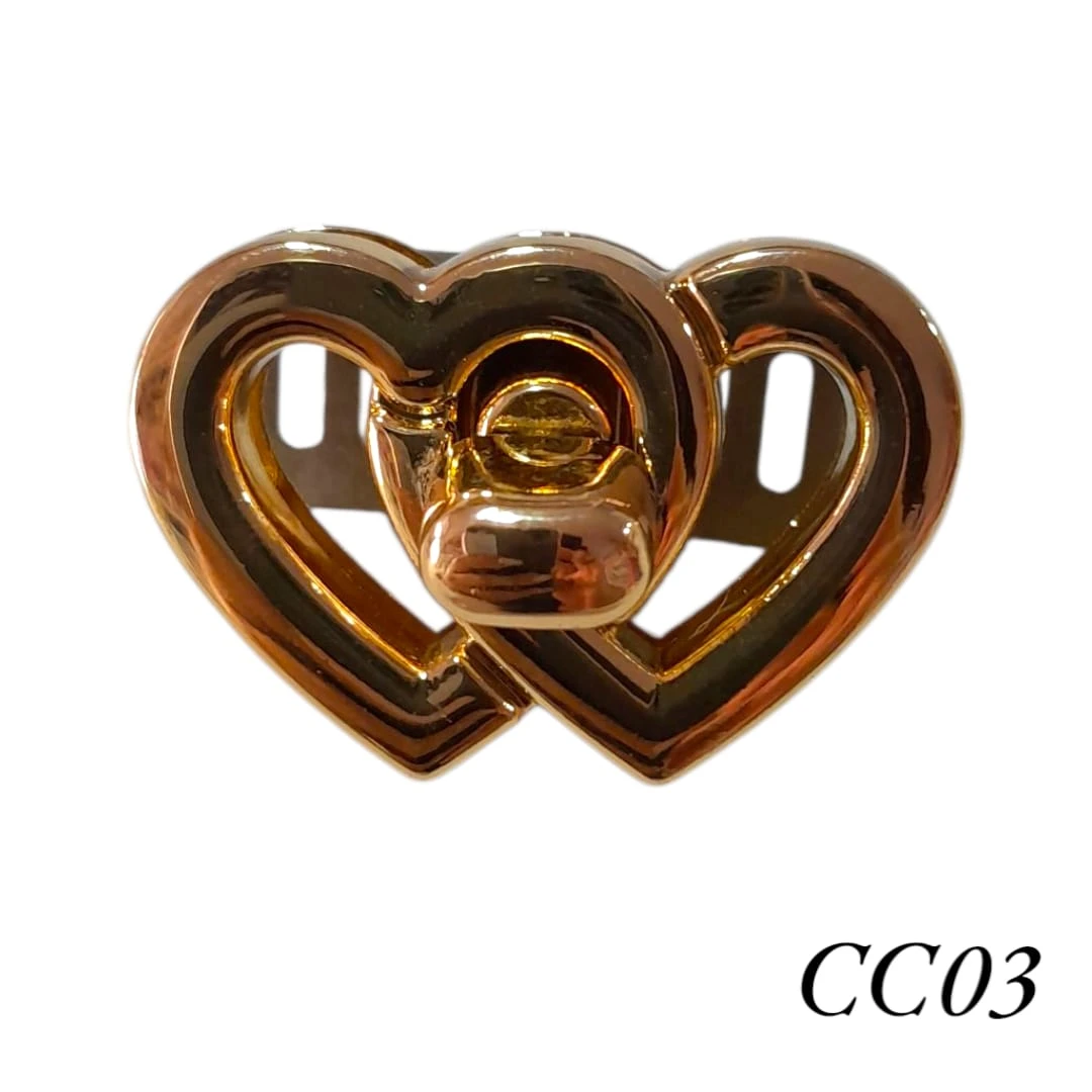 Cierre doble corazón 
