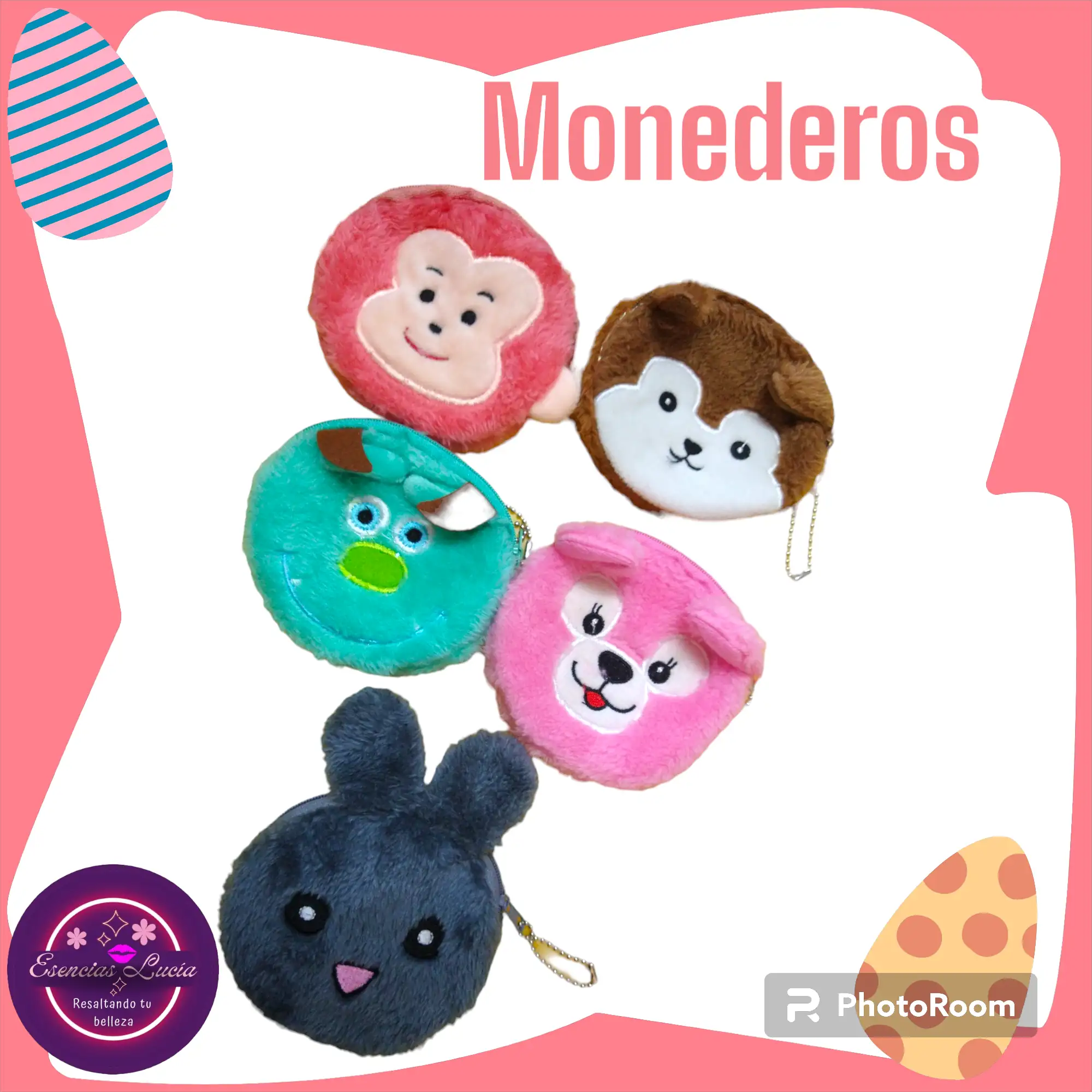 Monedero Peluche 
