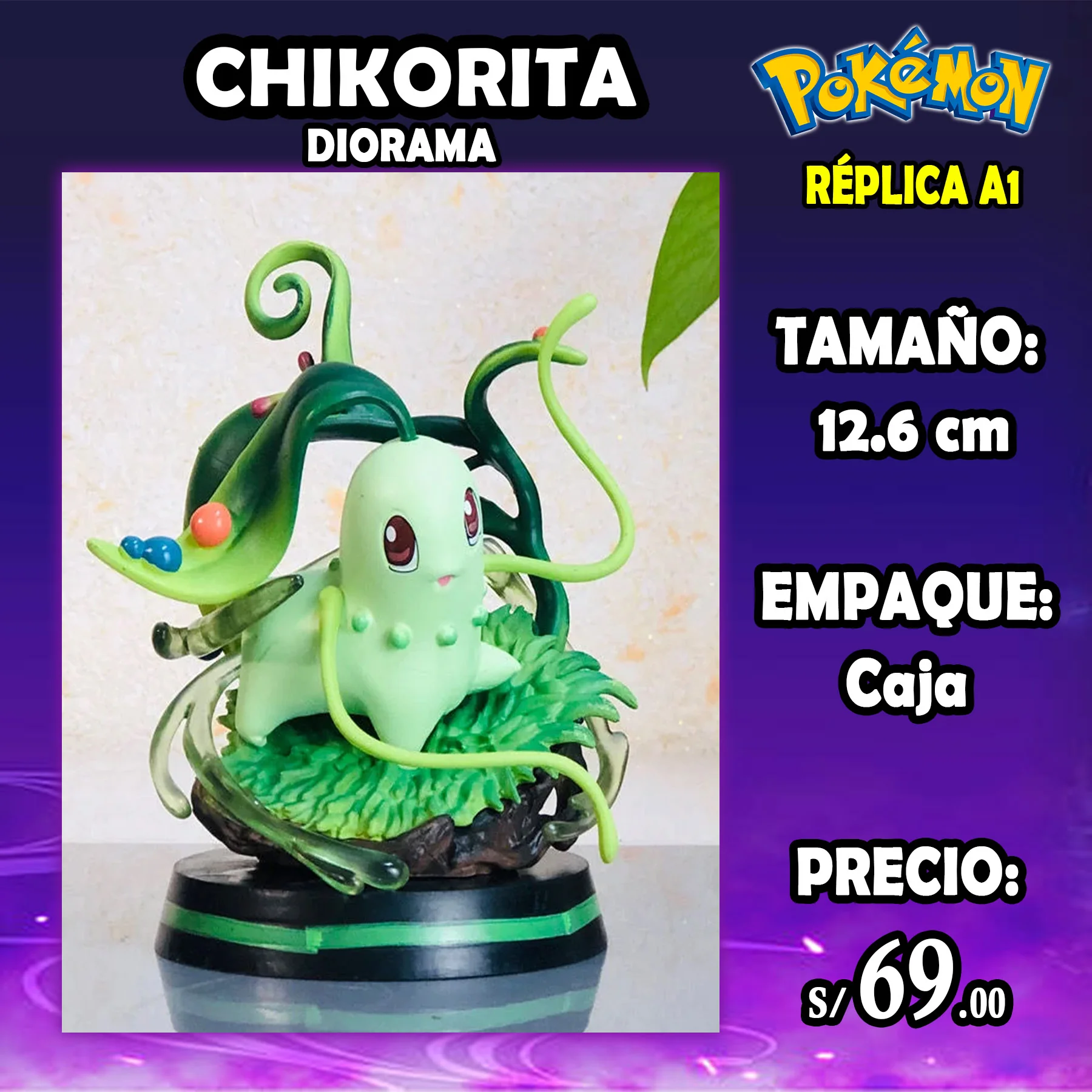 Chikorita Diorama