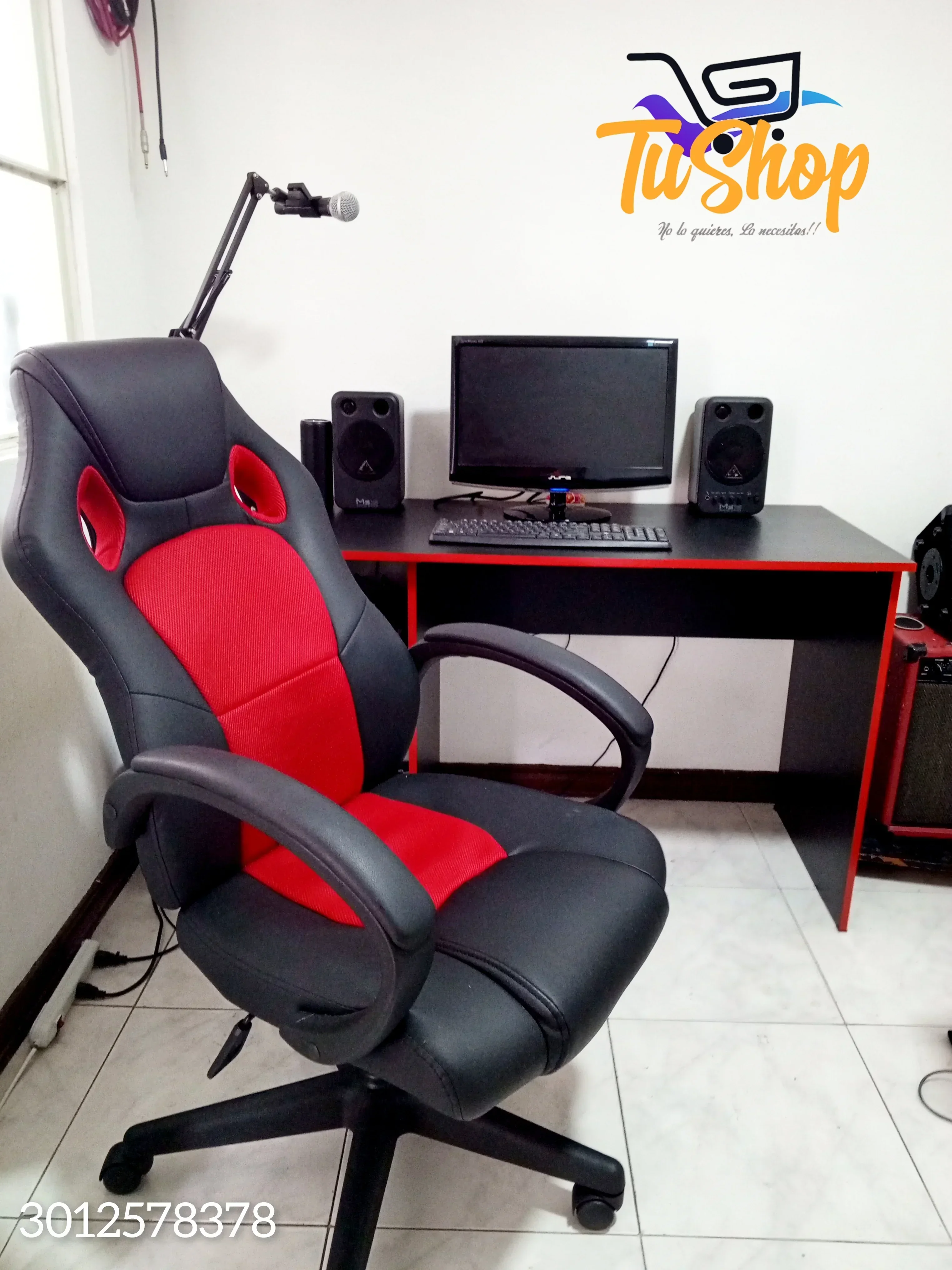 Oferta Combo Gamer Escritorio y Silla  3