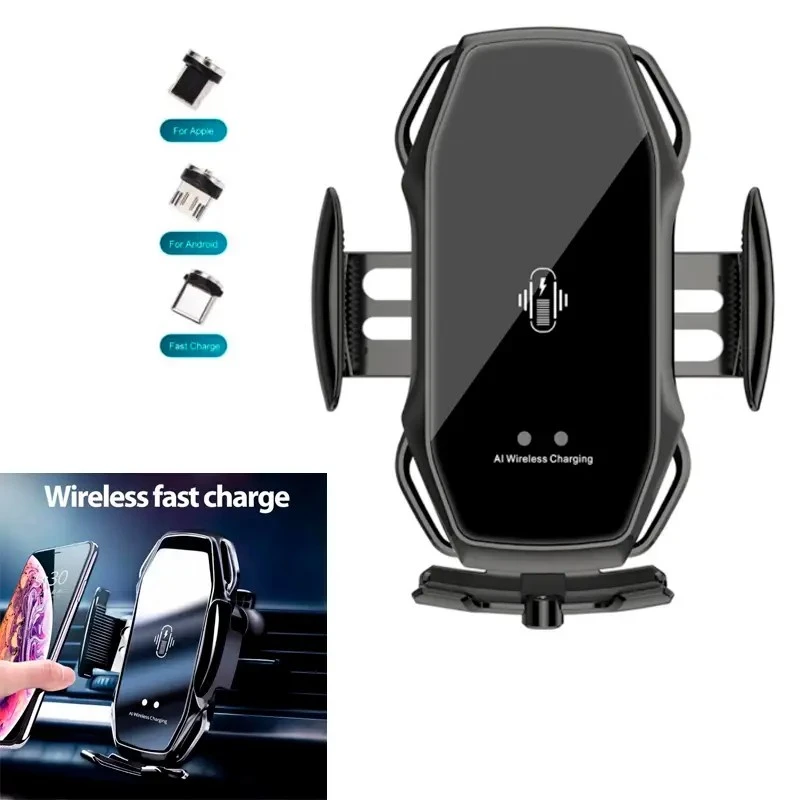 SOPORTE DE MOVIL PARA CARRO CON CARGA INALÁMBRICA  2