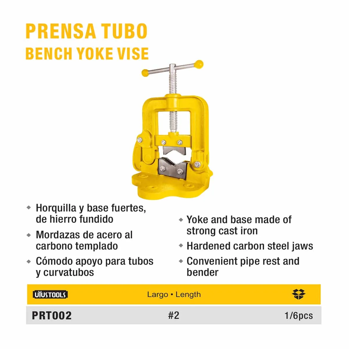 PRENSA CORTA TUBO UYUST Nro 2
