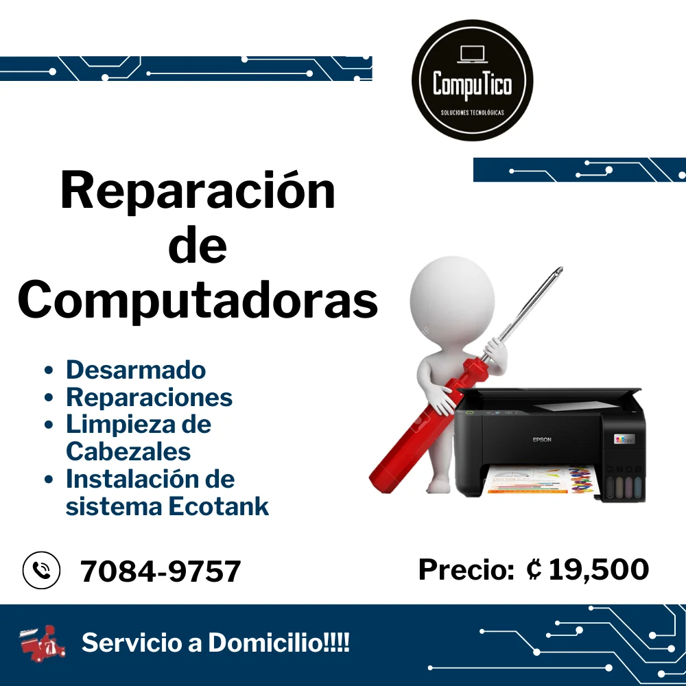 REPARACION DE COMPUTADORAS 