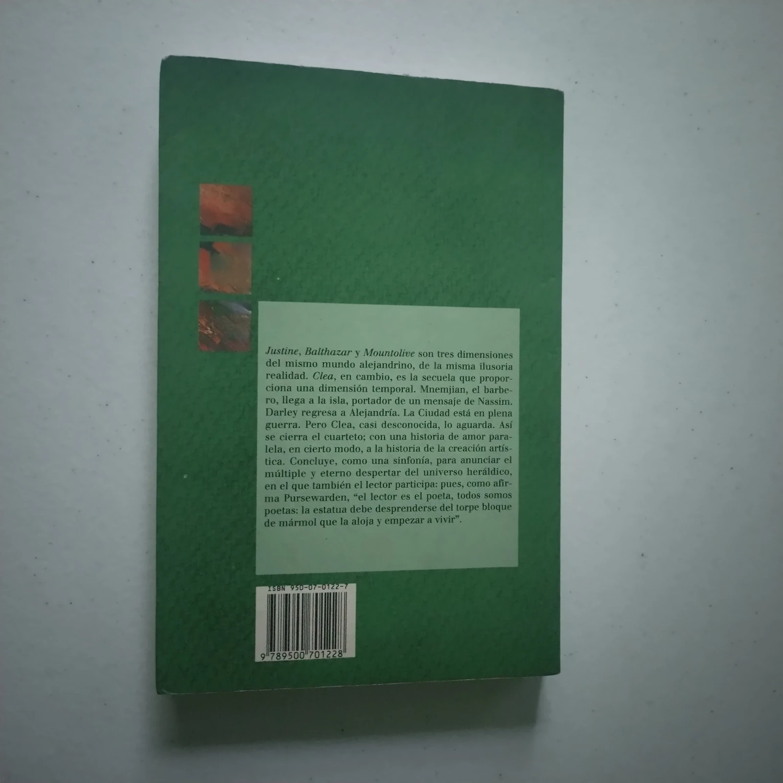 Clea, el cuarteto de Alejandría, Lawrence Durrell, usado 2