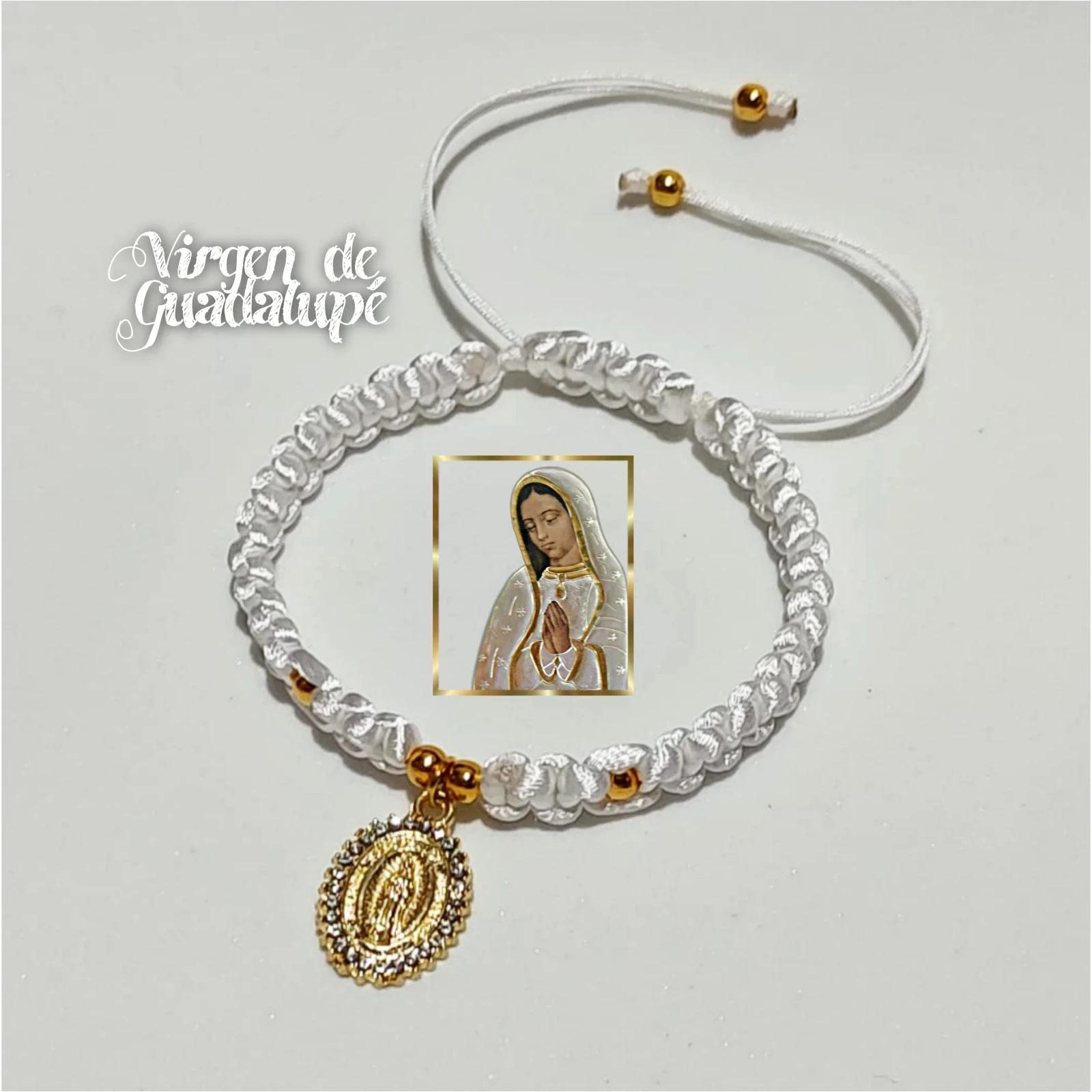 Pulsera de la Virgen de Guadalupé