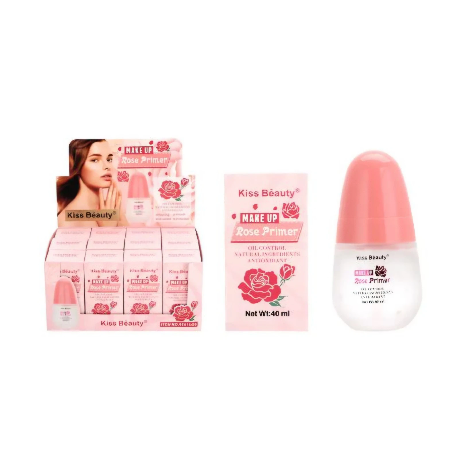 Primer 40ml Rose Kiss Beauty 3