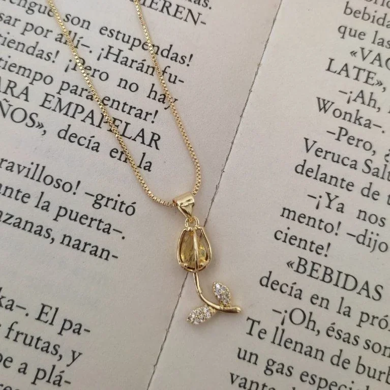 CADENA TULIPÁN AMARILLA 2
