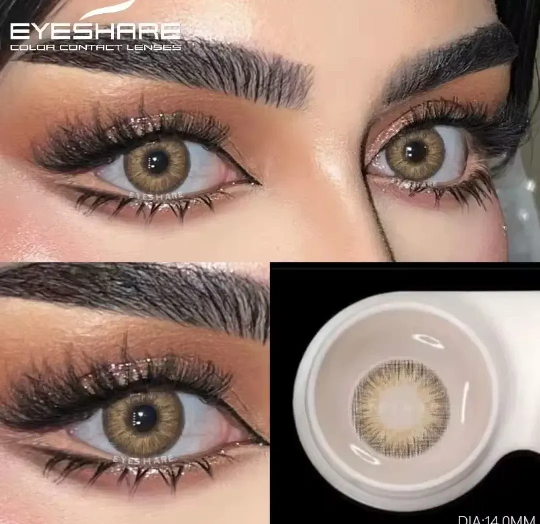 Lentes de contacto - Referencia: OMG BROWN  3