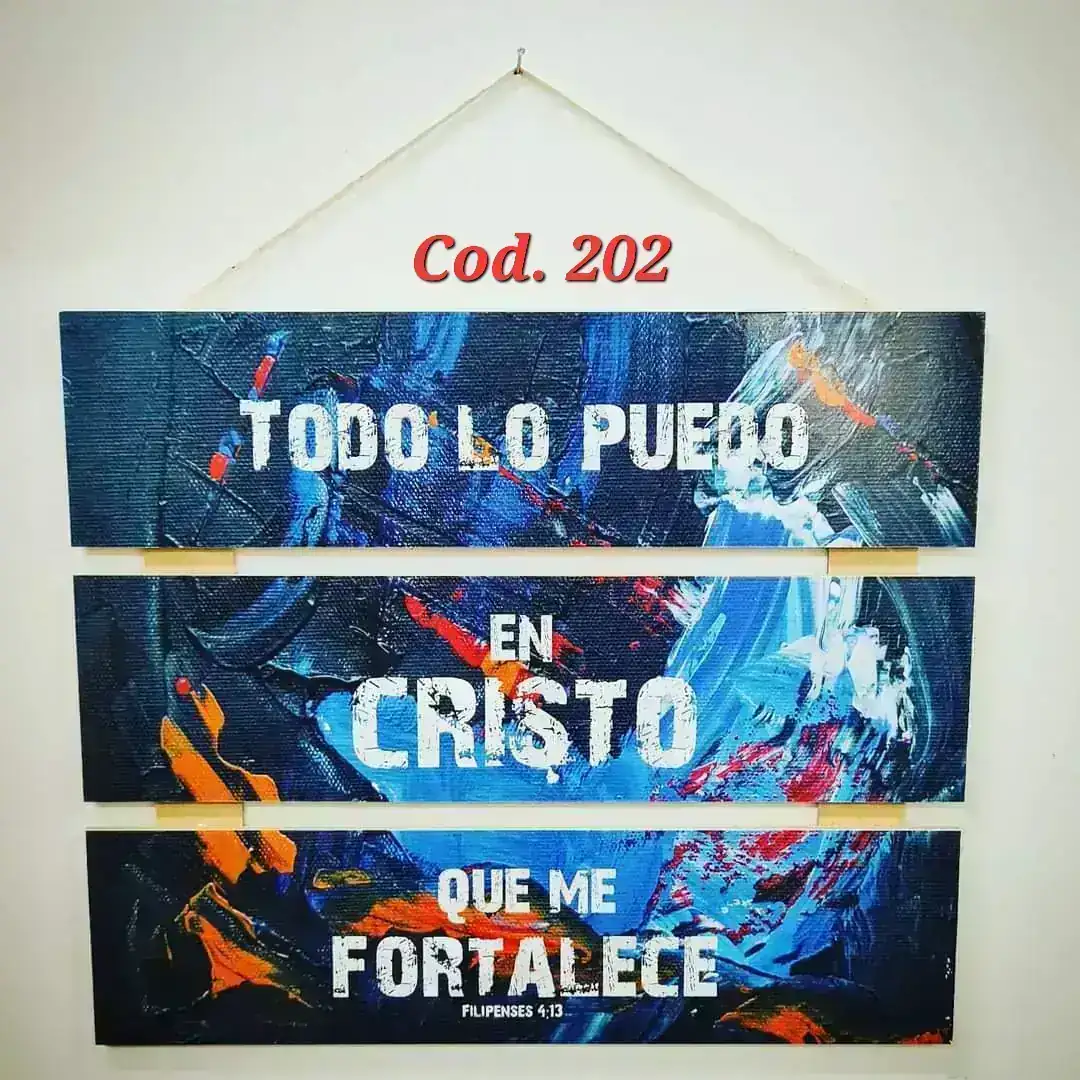 Cuadro chico x 3. Cód. 202