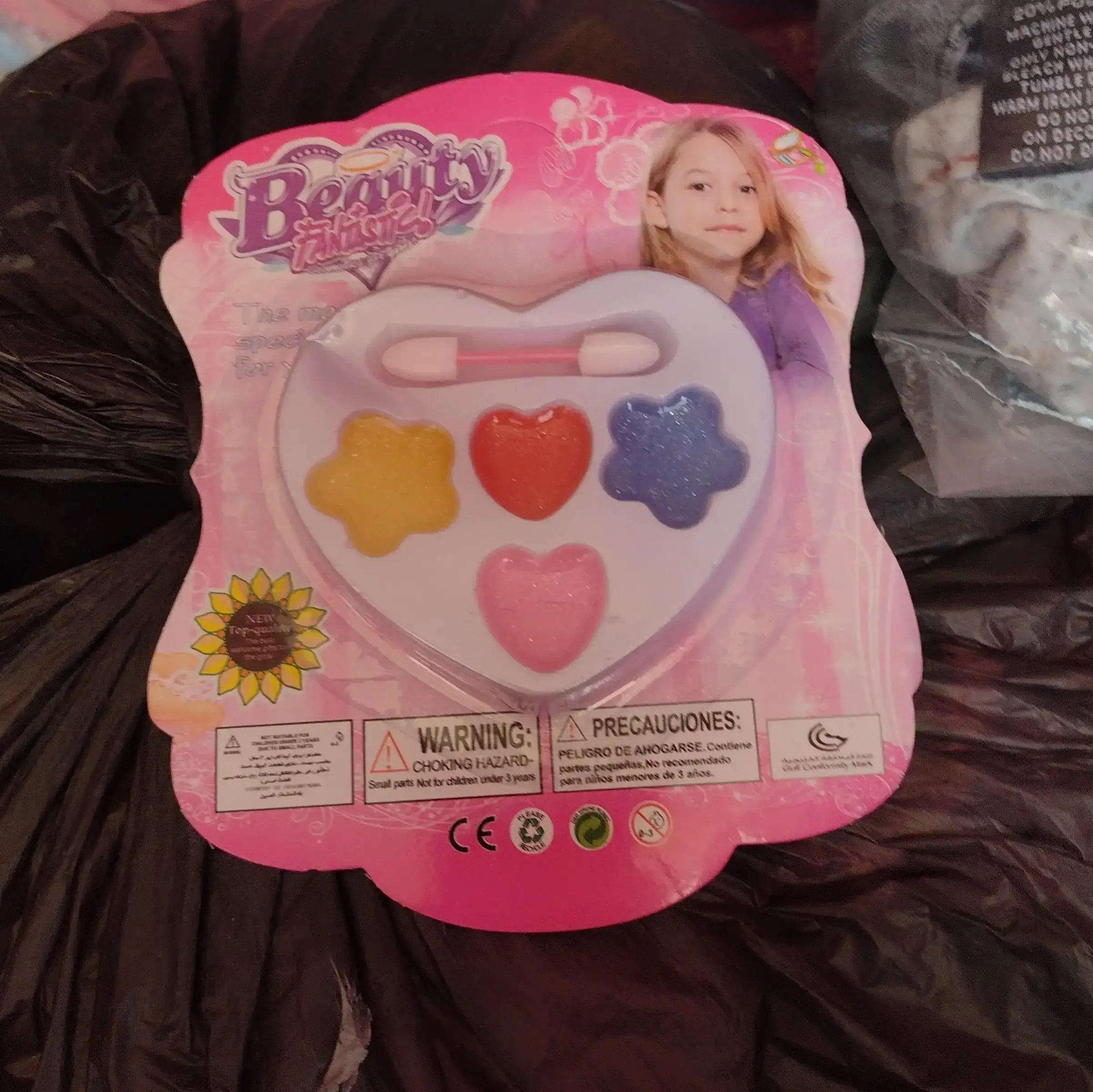 Maquillaje en forma de corazón  2