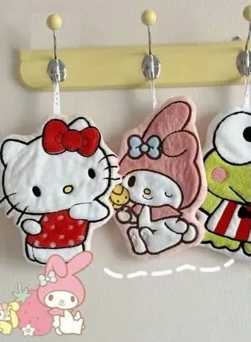 TRIO DE TOALLA DE MANOS SAN RIO  2