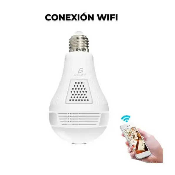 Camara IP Wifi Foco 360 Vision Panorámica  2