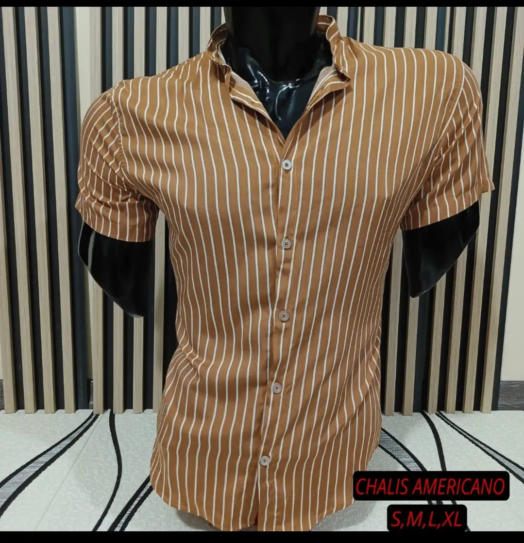 Camisa en chalis americano 