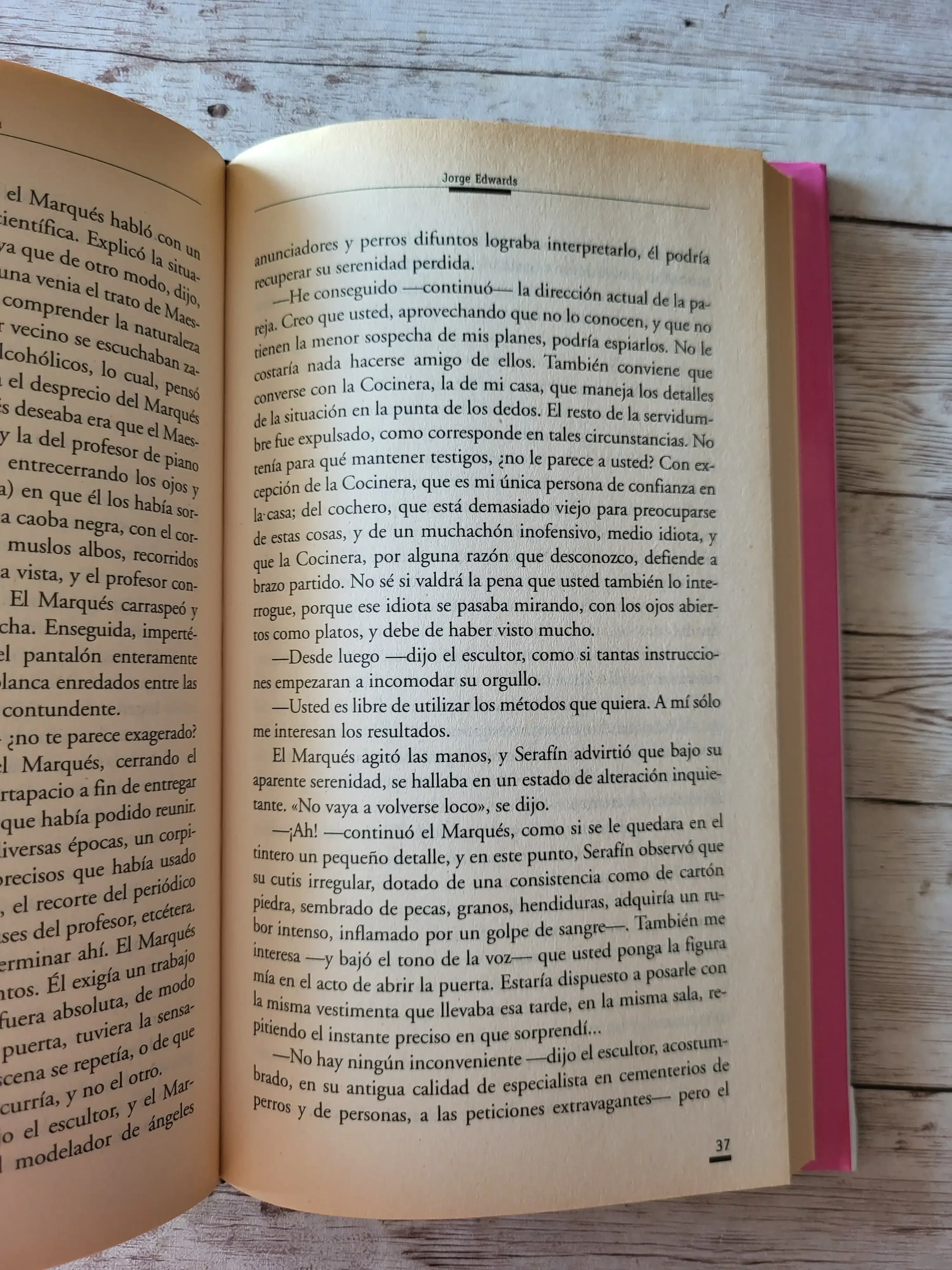 El museo de cera / Jorge Edwards / Satira  3