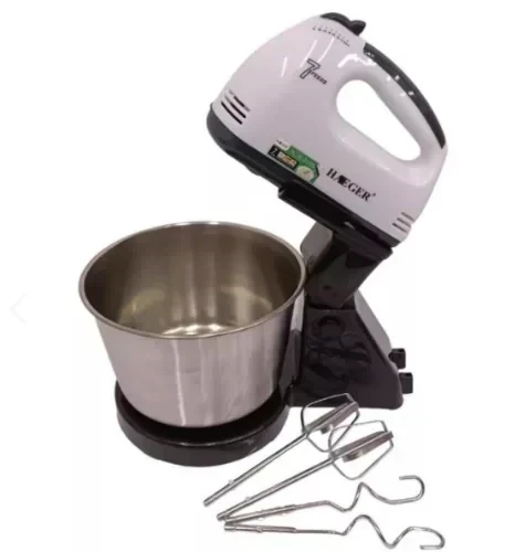 Batidora Pedestal Haeger 250w 7 Velocidades Con Bowl Color Blanco 2