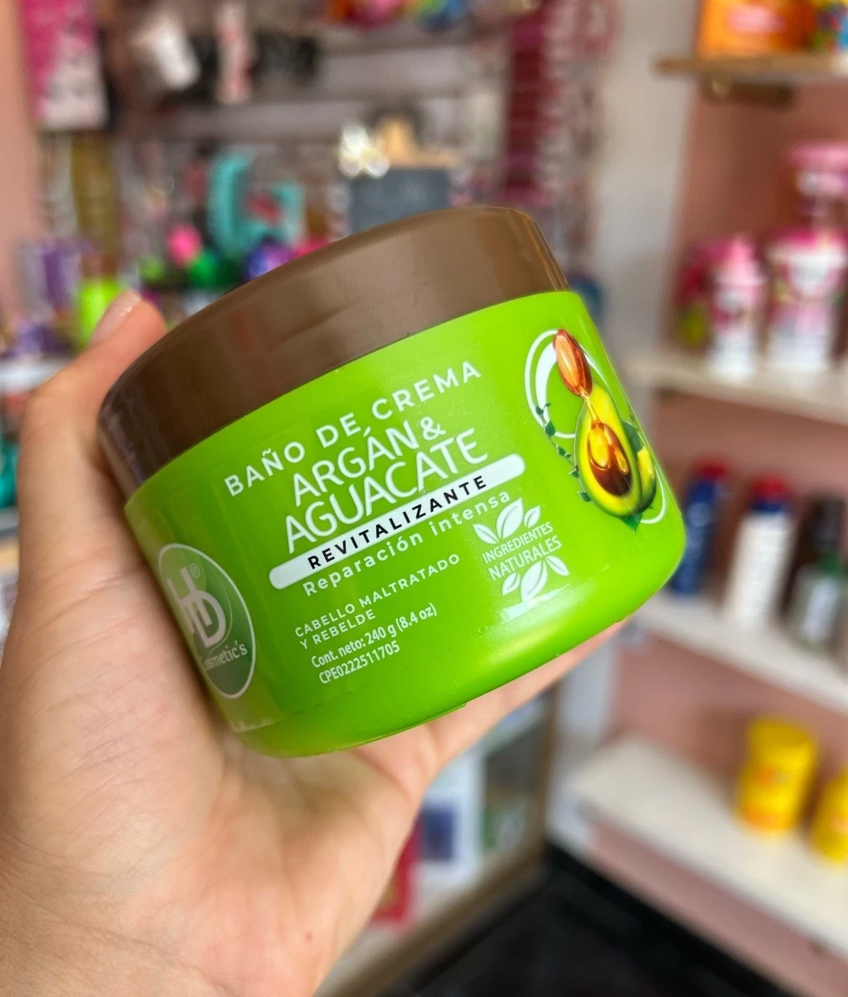 Baño De Crema Argan y Aguacate 
