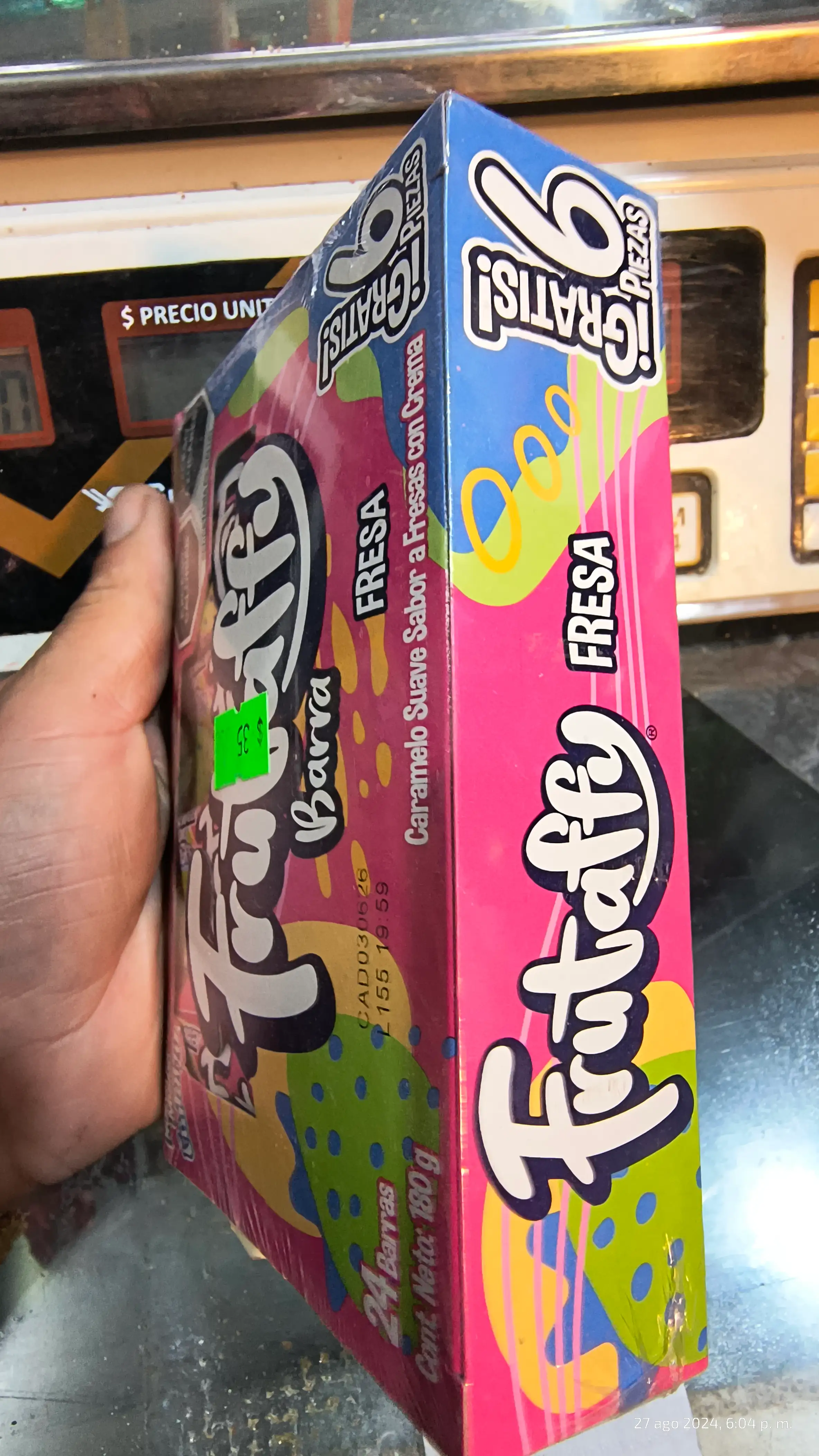 Frutaffy barra fresa
