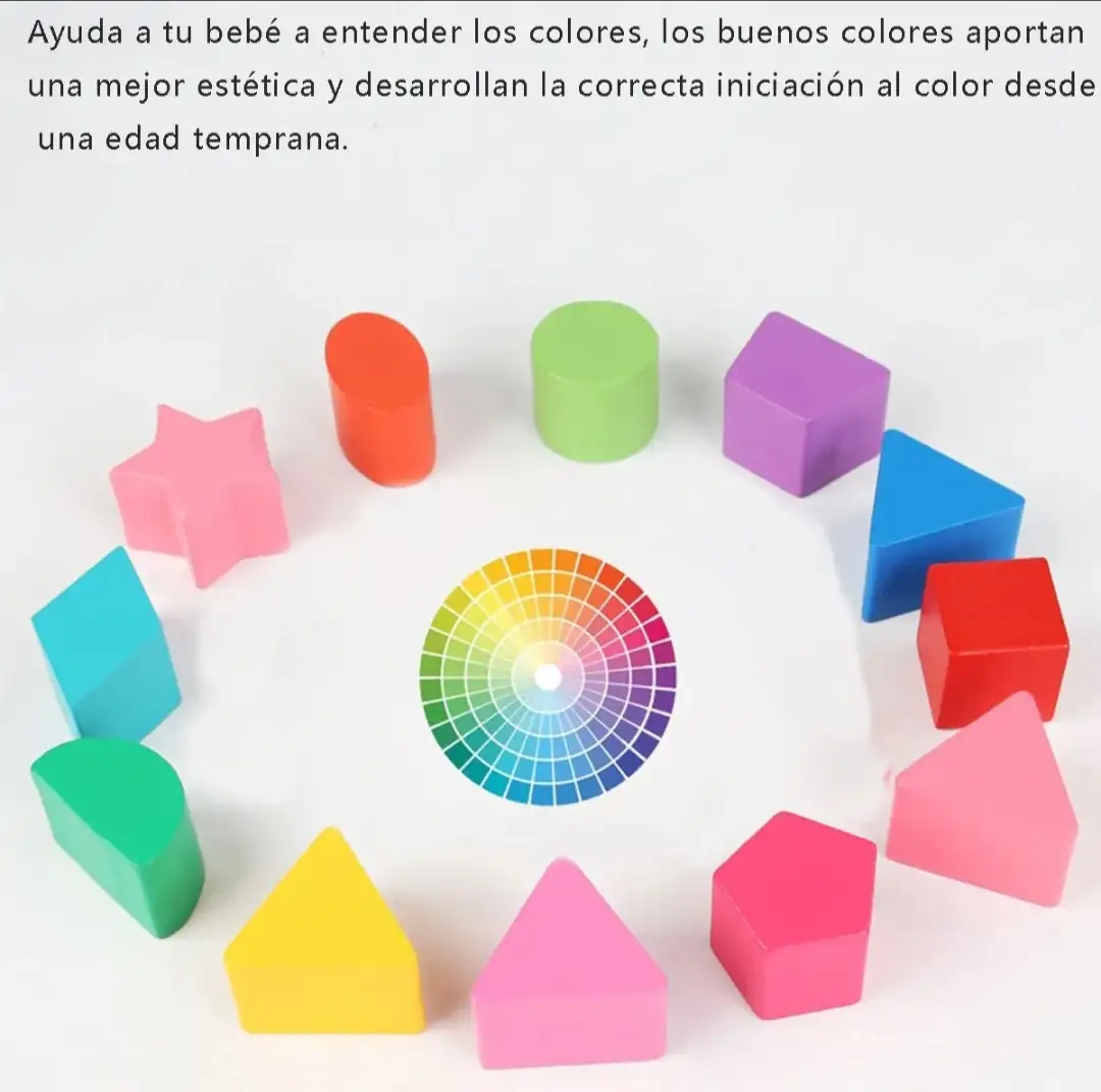Cubo de madera ensarte 4