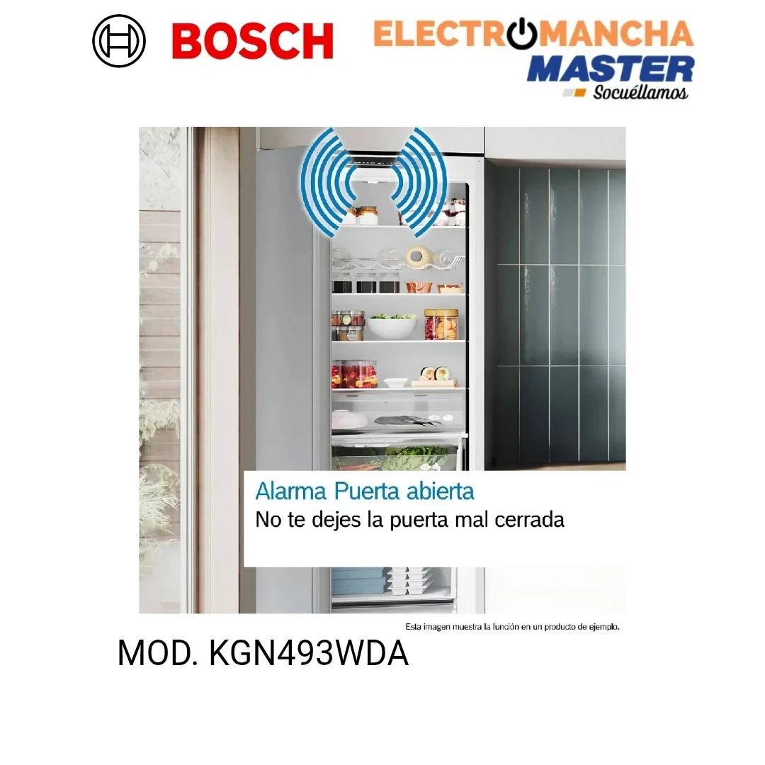 FRIGO COMBI BOSCH KGN493WDA 2,03"70 BLANCO NF CLASE D 9