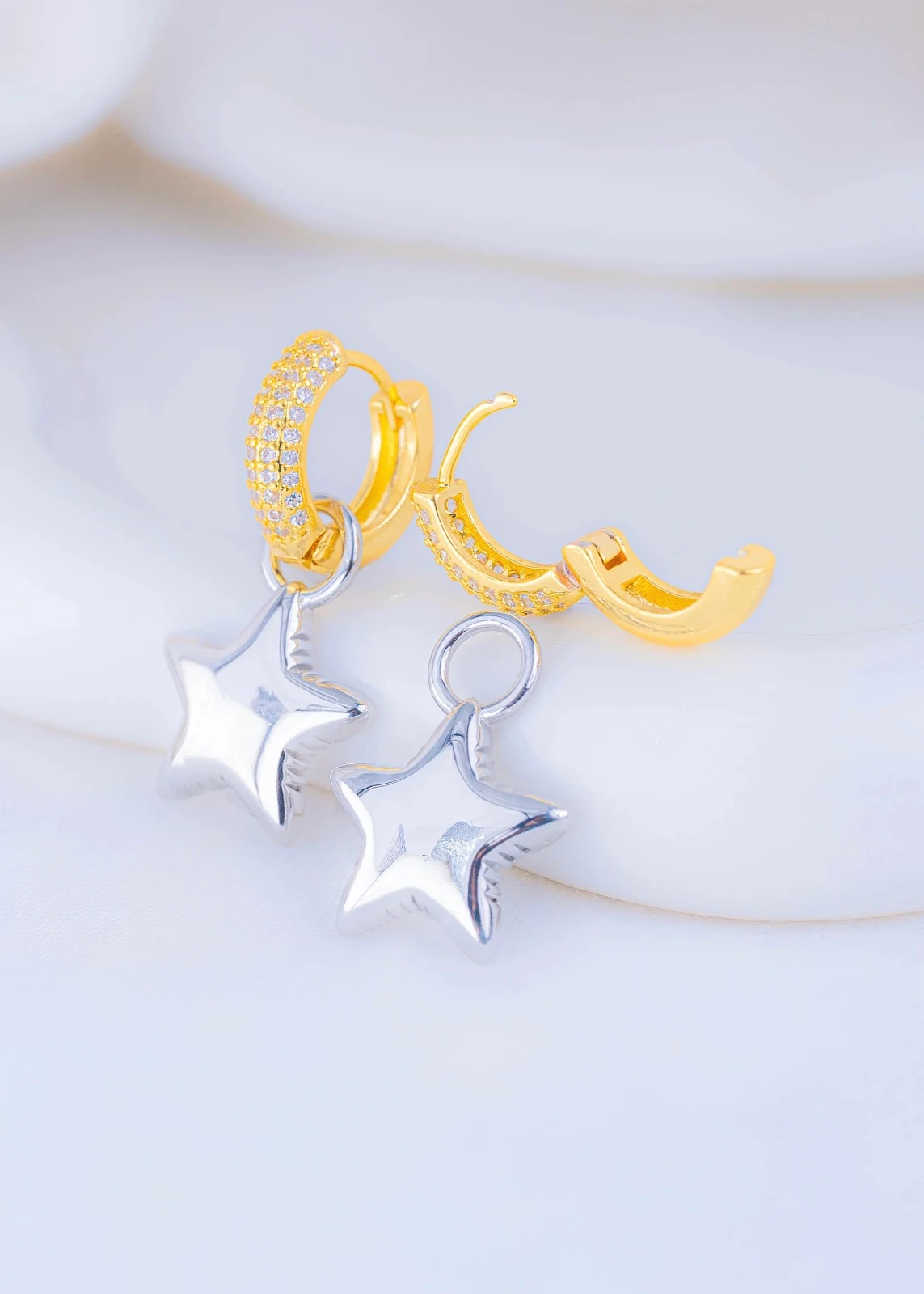 Aretes Estrellas Multiusos  3