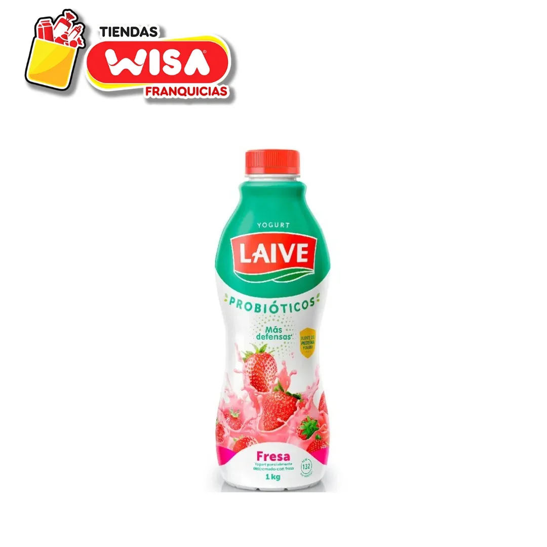 Yogurt Laive Fresa 1 L