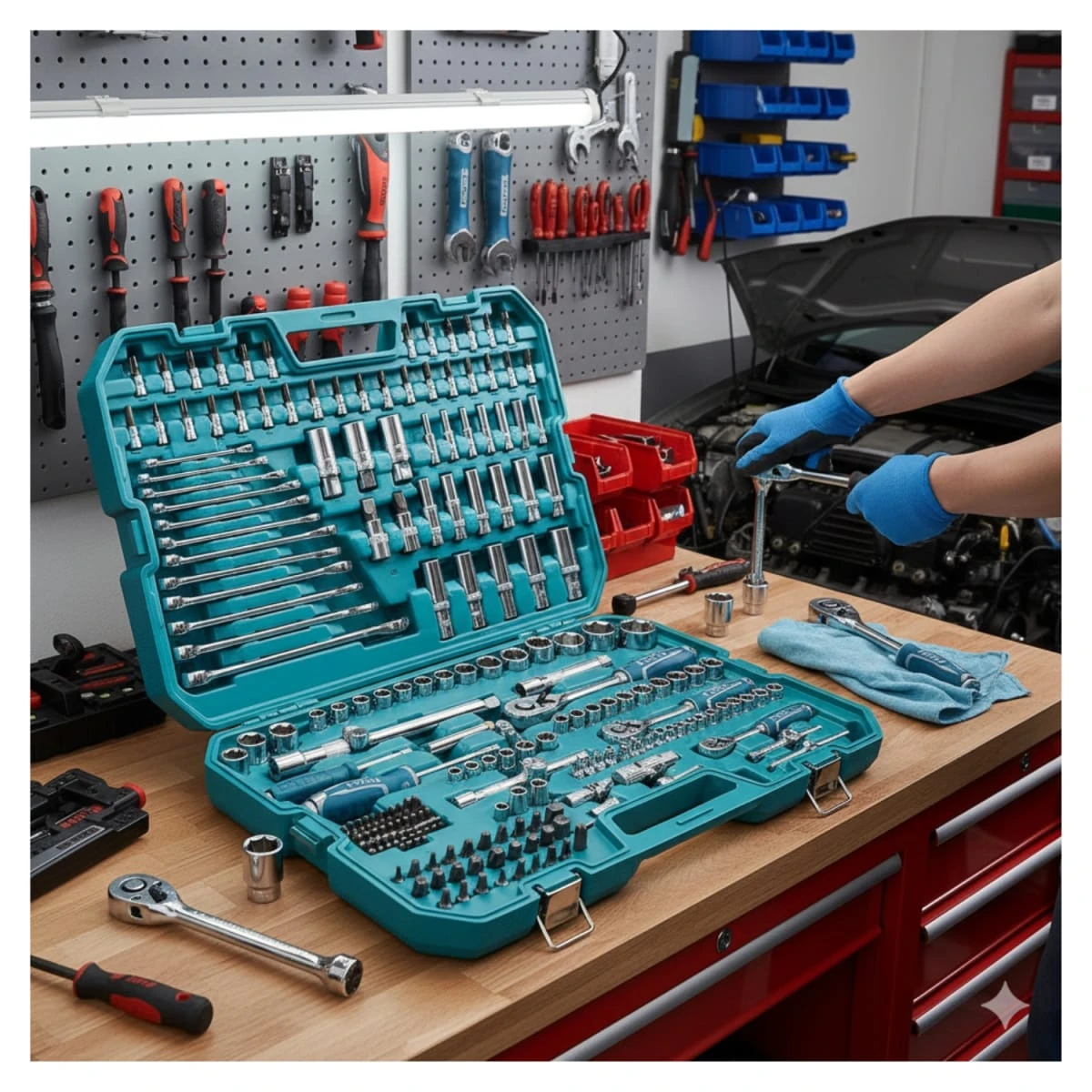 Set de rachet de 216pcs maletín industrial total  3
