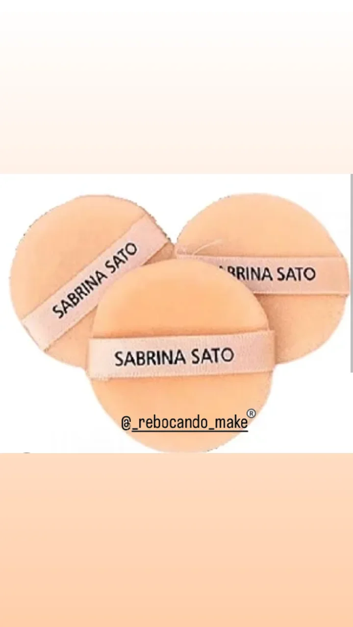 Esponja  grande para pó  