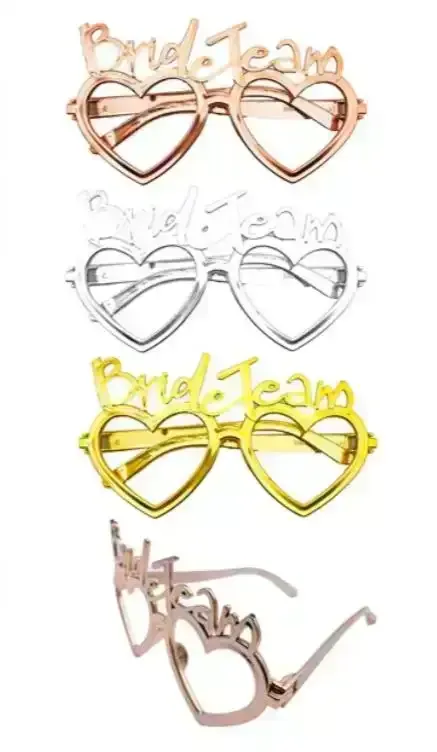 Anteojo corazon bride team