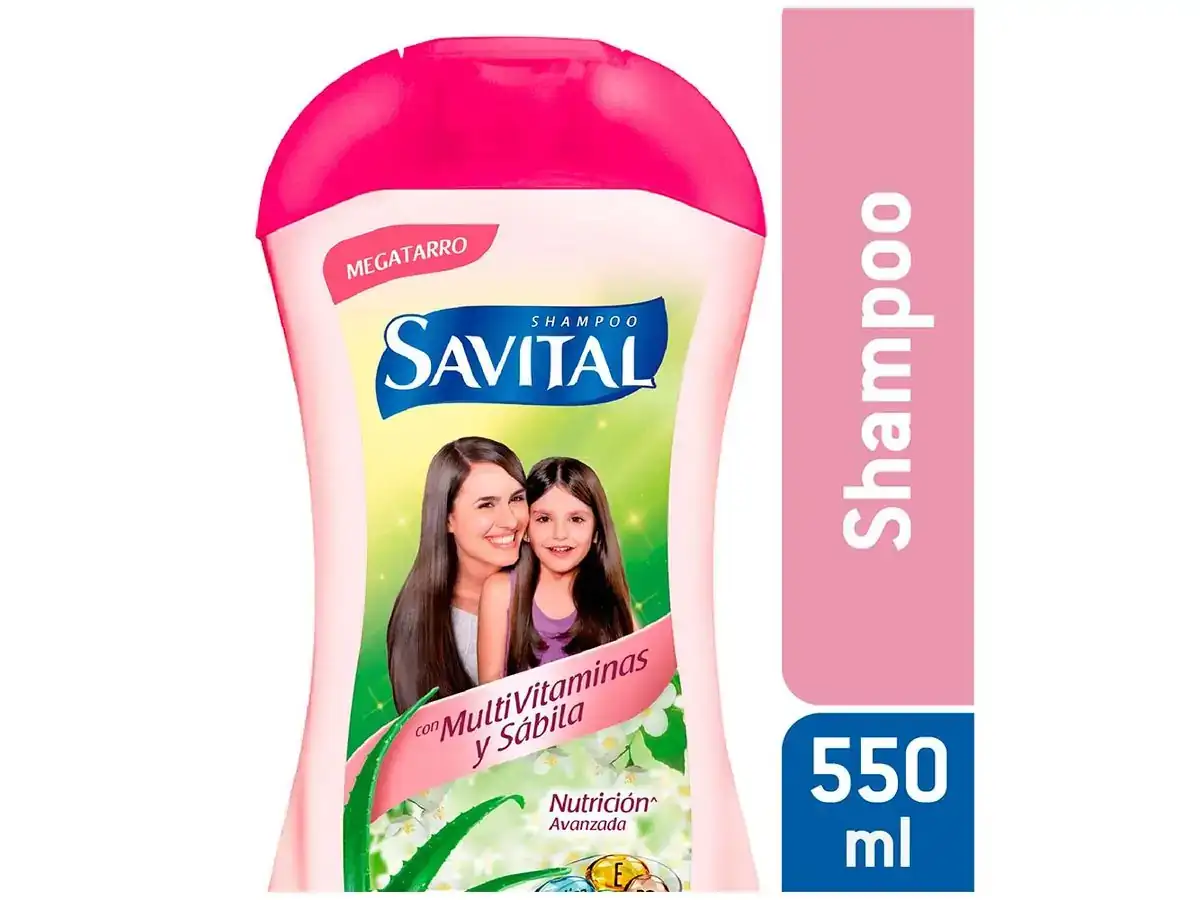 Shampoo savital multivitaminas x 550ml
