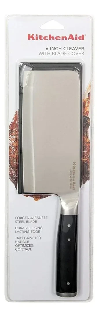 Cuchillo forjado Kitchenaid con funda protectora, 5