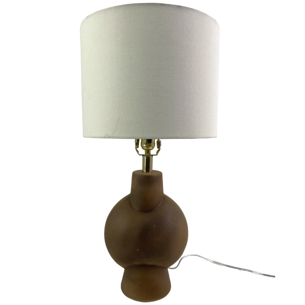 LAMPARA D/MESA  C/LUZ 30.5X30.