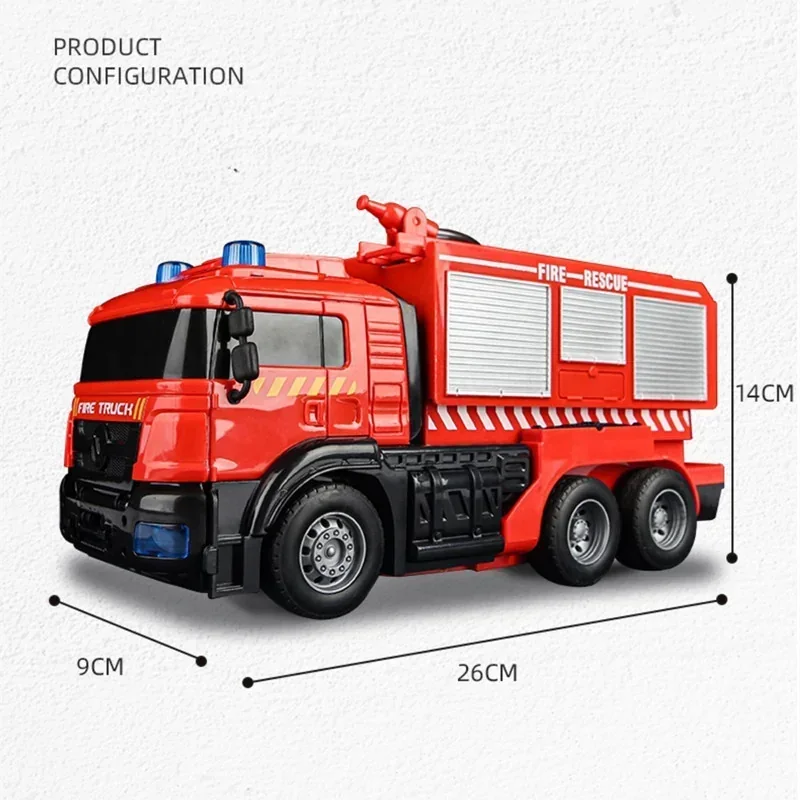 Carro Bomberos Transformer Control Luces y Sonido 5