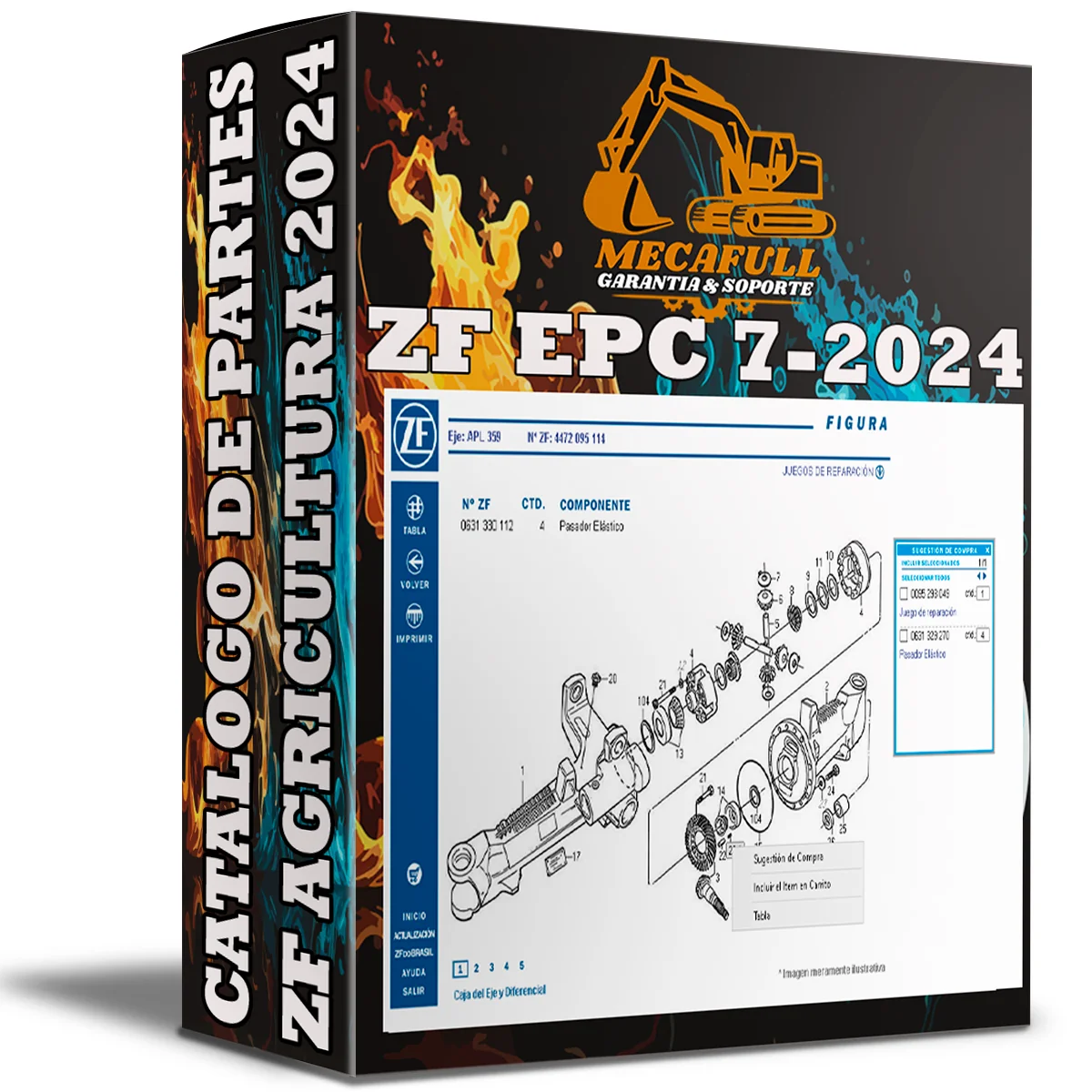ZF EPC 7-2024 CATALOGO DE PARTES
