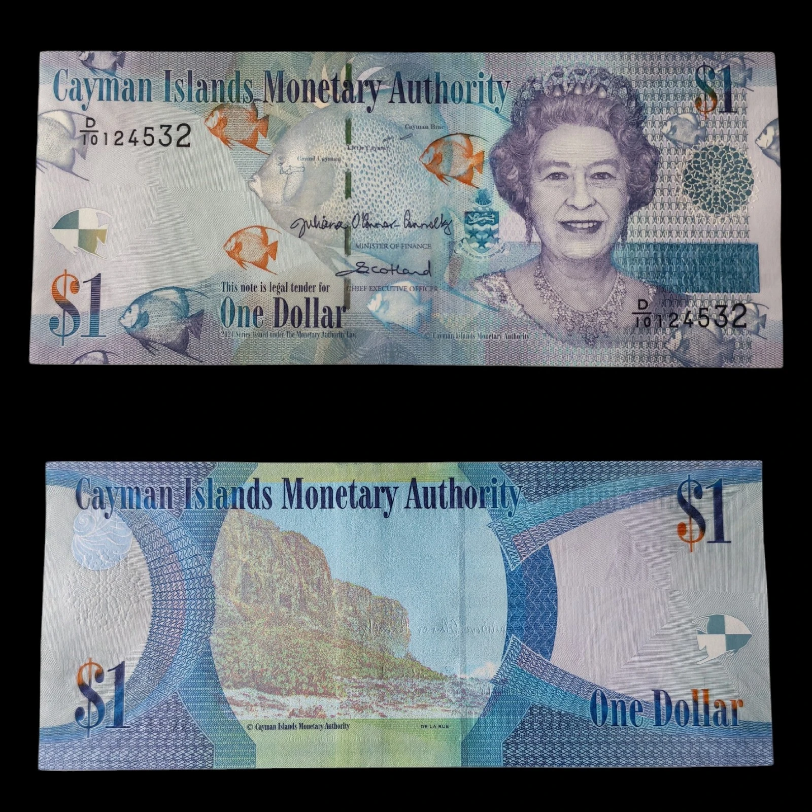 ° Islas Caimán 1 dólar UNC 