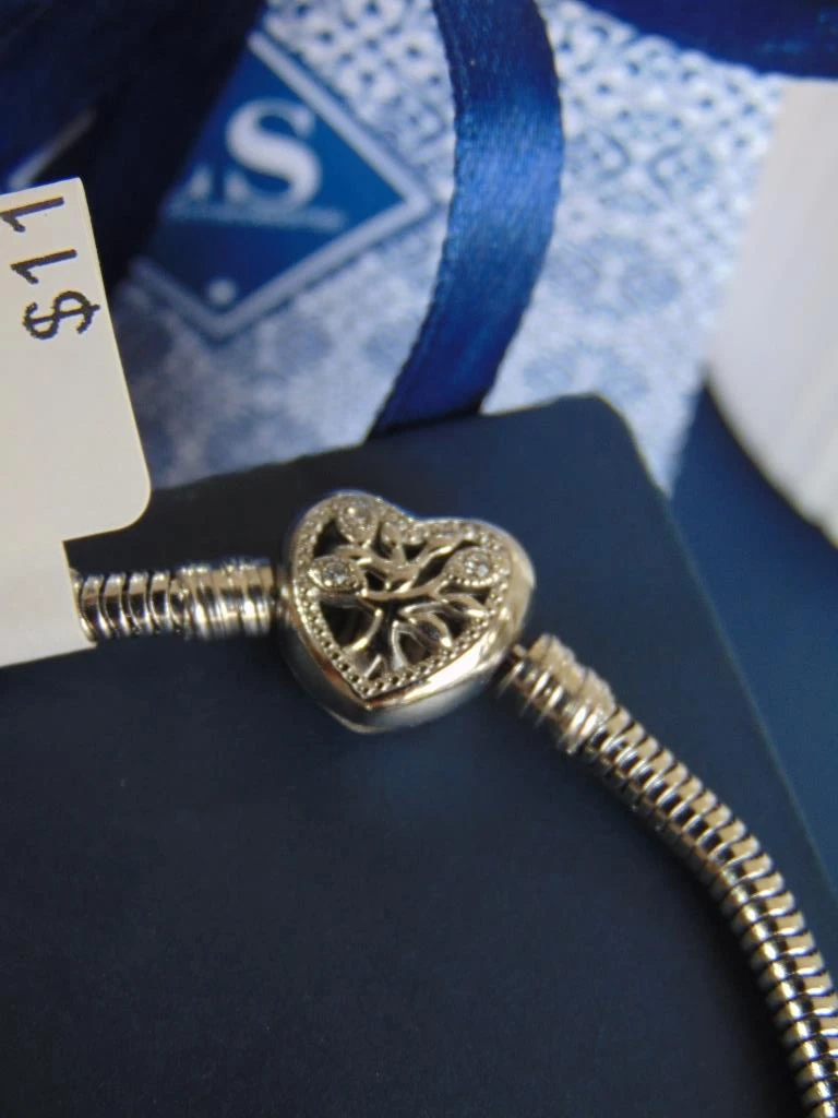 PULSERA ACERO PLATE TIPO PANDORA SUEÑOS 4