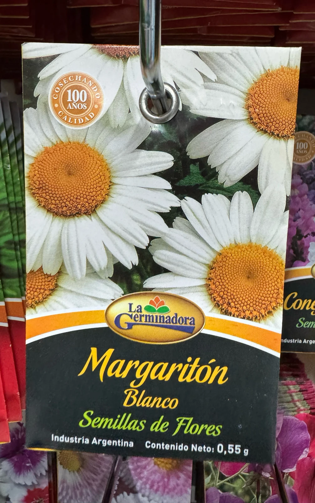 Margariton semillas de flor