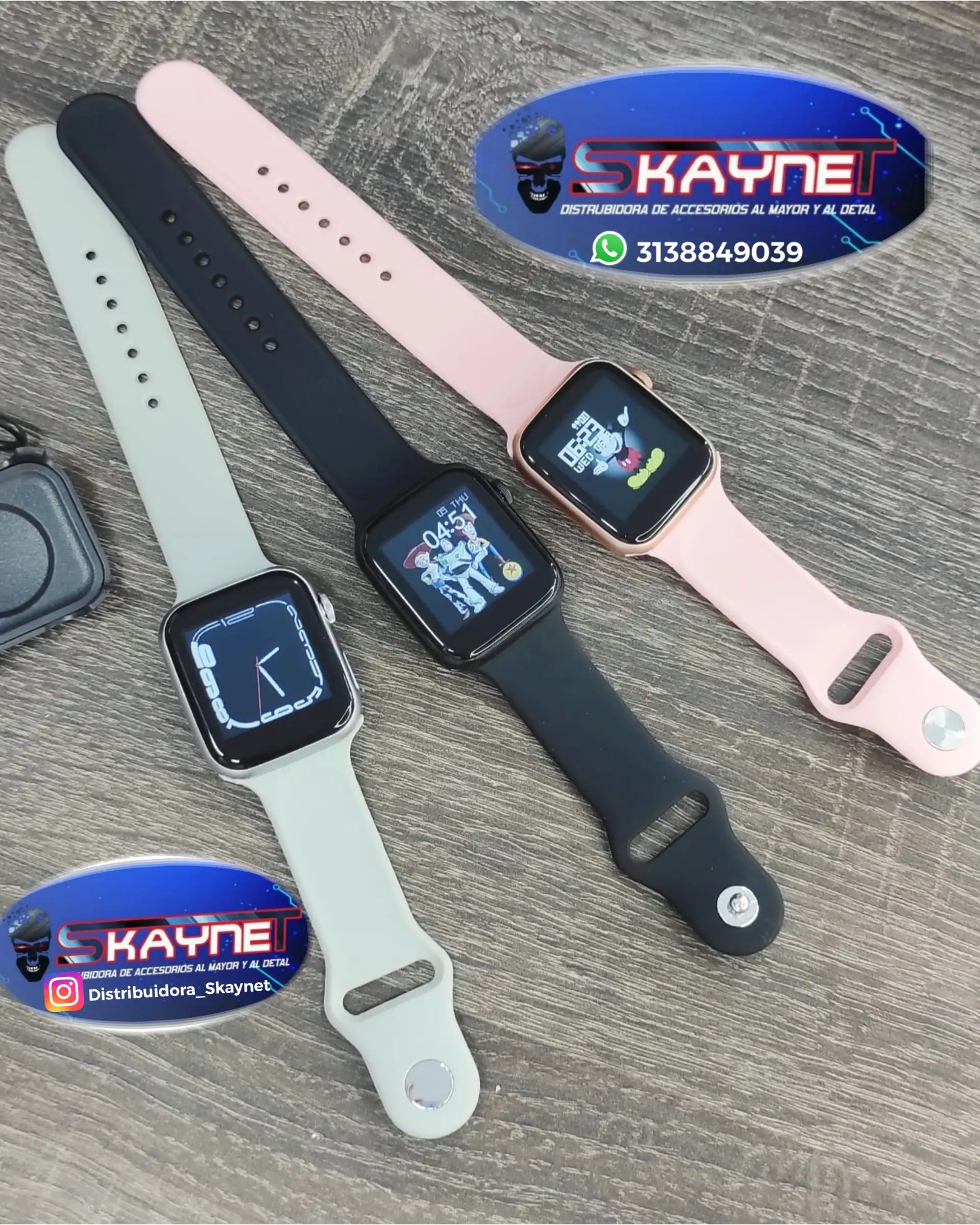 🤍🖤🌸⌚️RELOJ SMARWATCH serie 7 ⌚️🌸🖤🤍liquidación de bodega  2