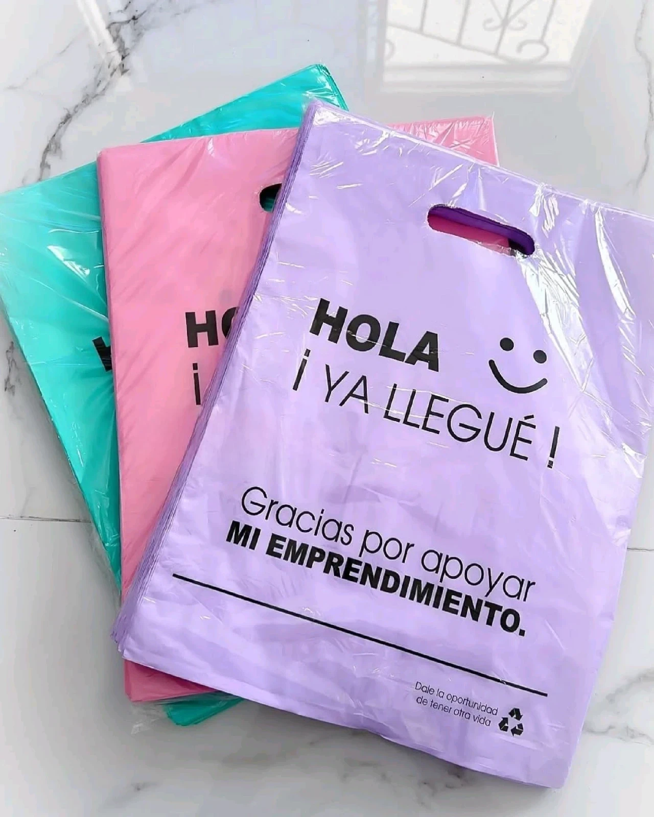 PAQUETE BOLSAS EMPRENDIMIENTO X50