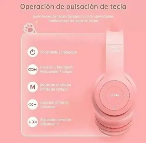 Audífonos Cat Bluetooth  3