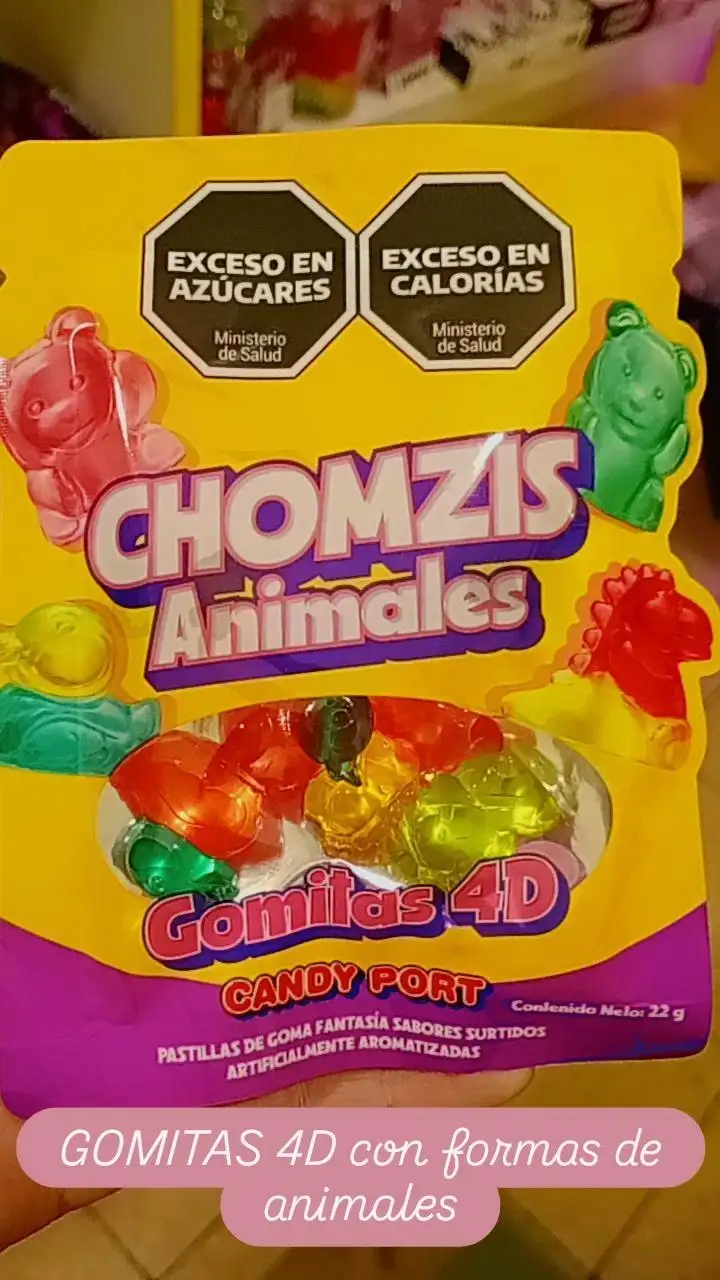 Gomitas 4D Chomzis