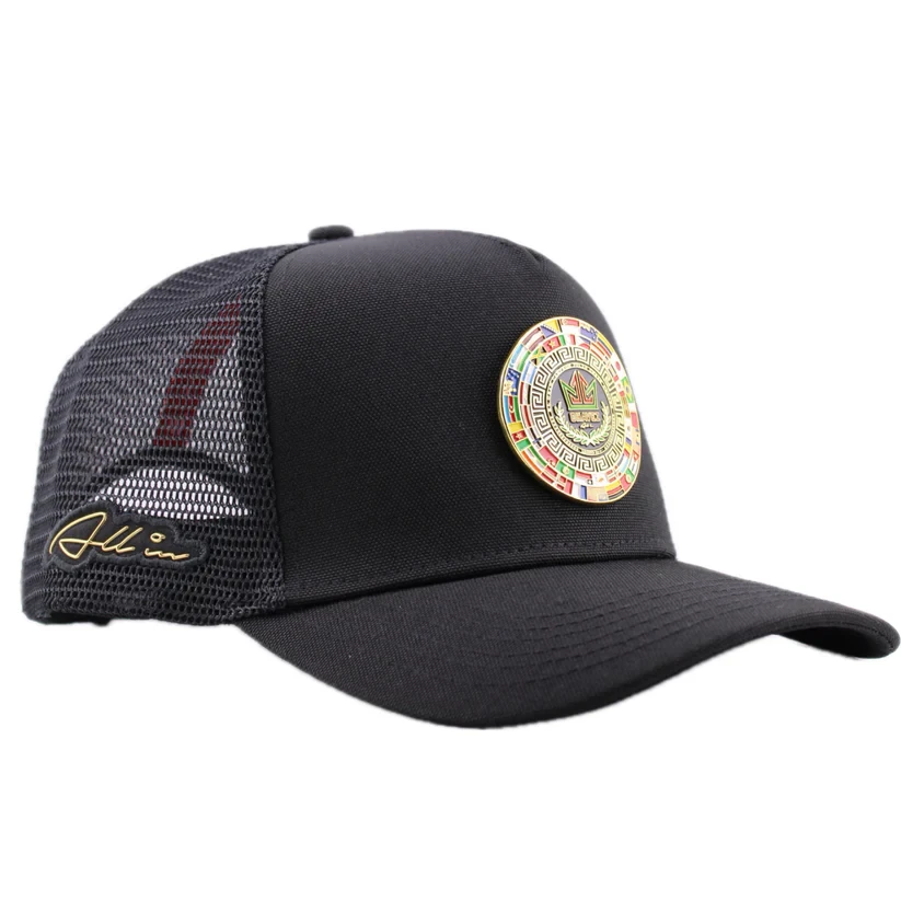 El gran Campeón TruckerCap Negra - All In Brand 3